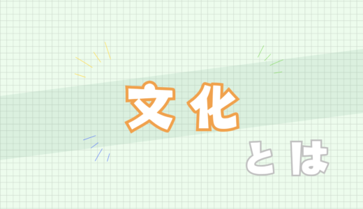 🟩文化とは